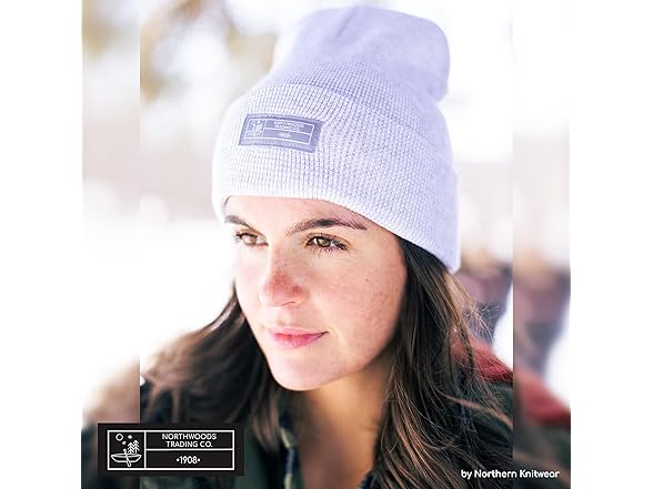 Northern Knitwear Wool Blend Cuffed Beanie