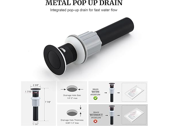 Matte Black Pull Down Faucet