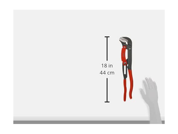 KNIPEX KNIPEX 83 61 015 Pipe Wrench S-Type wit