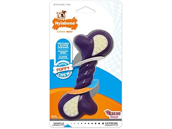 Nylabone Double Action Bone Puppy Chew