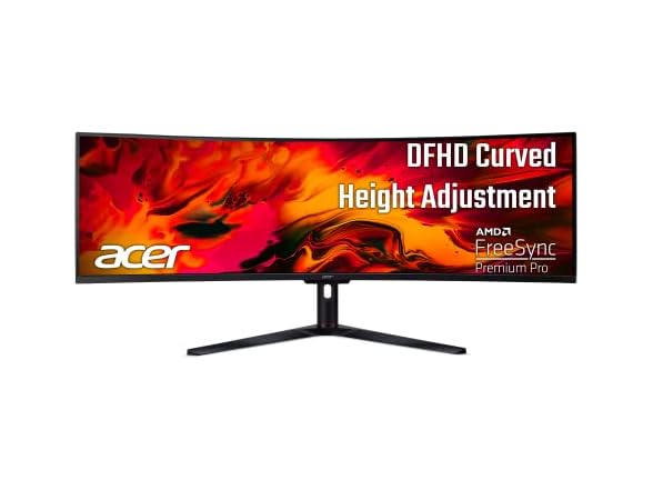 acer 49 Inch 1800R Curved Gaming Monitor