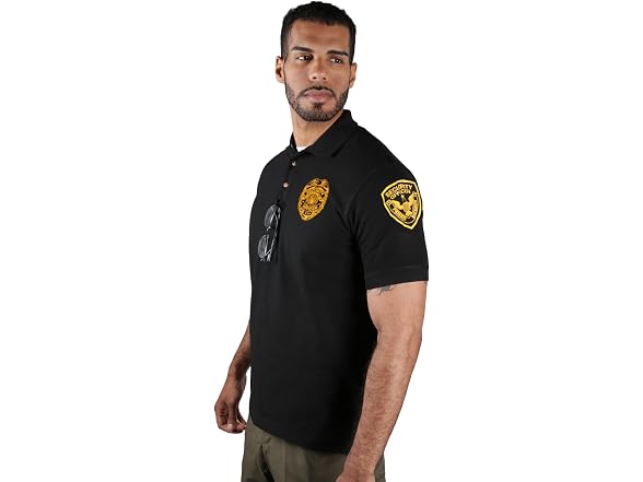 First Class Poly Cotton Security Polo