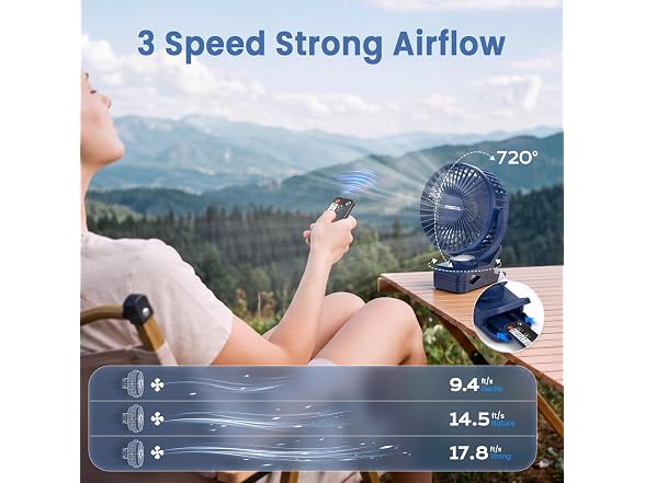 FRIZCOL Clip on Fan