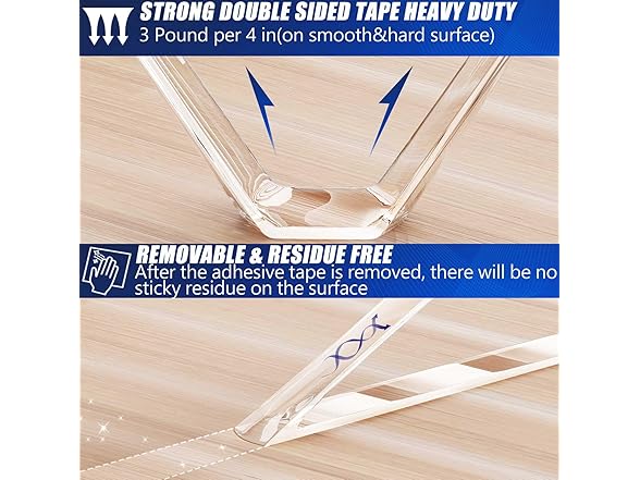 ZMUAXUAN Nano Tape, 9.85ft 5-Pack