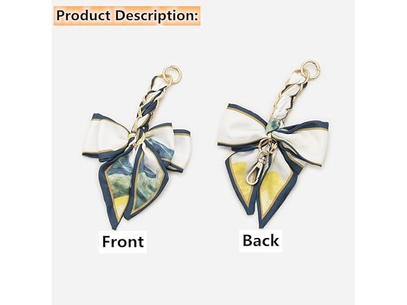4 PCS Purse Strap Extender Bowknot Shaped