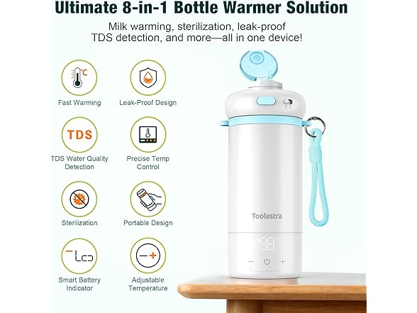 Toolastra Portable Bottle Warmer for Baby