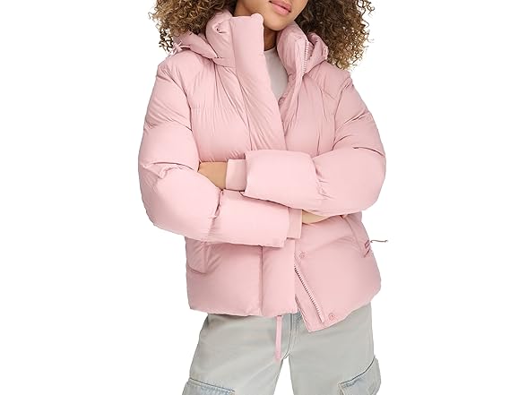 Levis Womens Cloud Puff Hooded Puffer