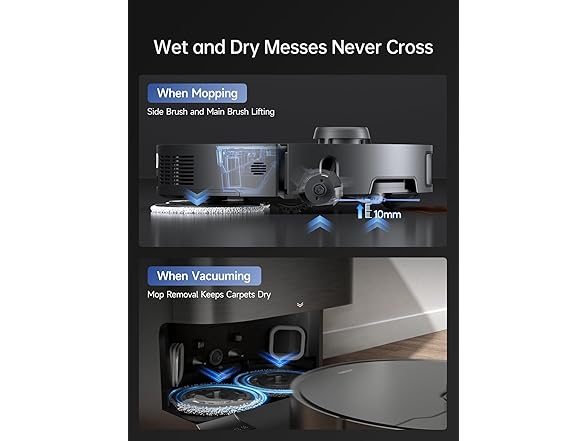 DREAME X40 Ultra Robotic Vacuum and Mop VARIES