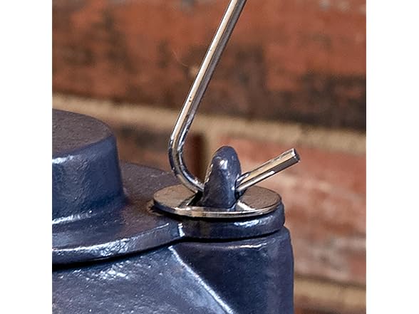 Blue-Black Enameled Humidifying Kettle