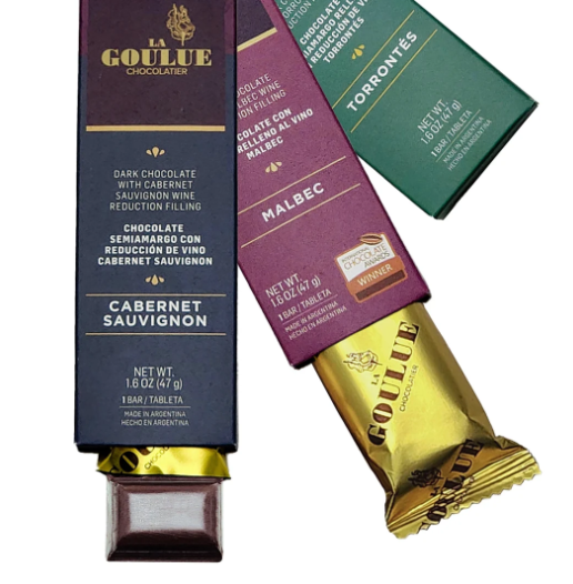 (8pk) Wine-filled Gourmet Chocolate Bars by La Goulue - Gallery 7