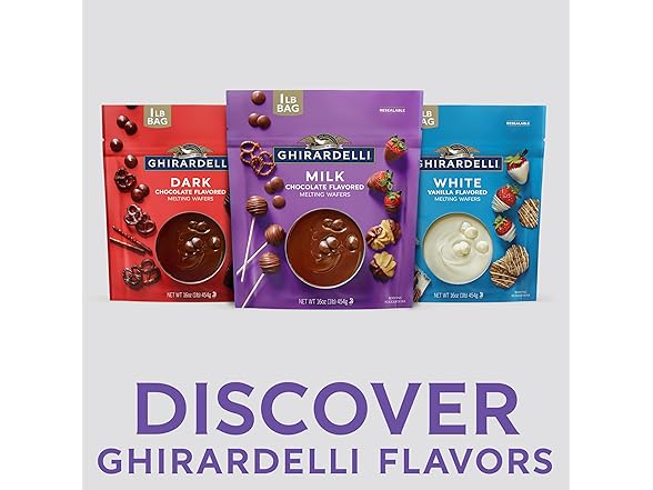 Milk Choc Flavored Melting Wafers 16oz