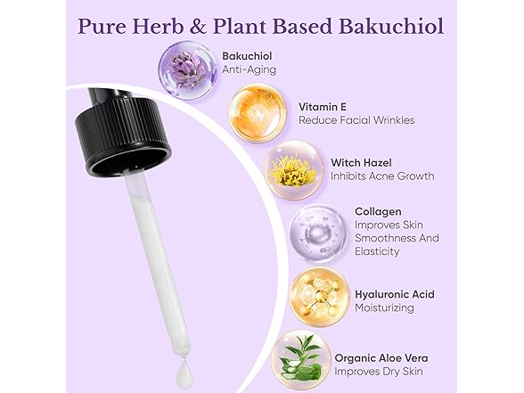 Bakuchiol Retinol Serum for Face