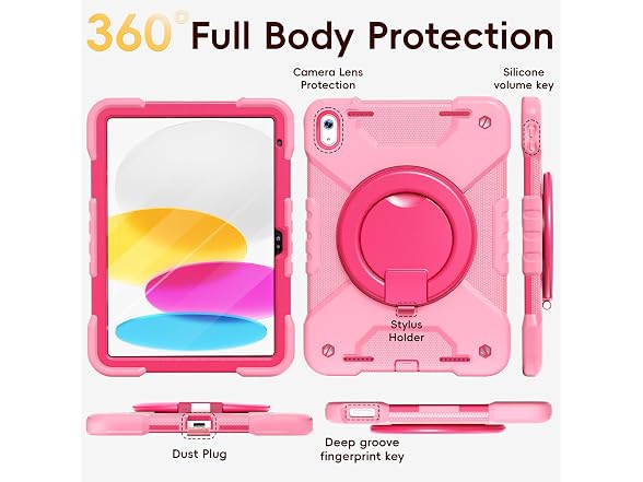 HRFSK Case for iPad 11th/10th Generation