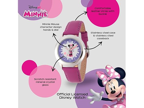 Disney Kids' Minnie Mouse Watch