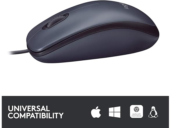 Logitech B100 Wired Mouse