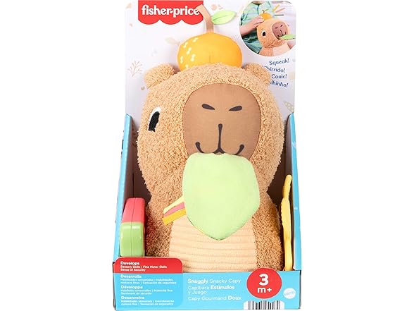 Fisher-Price Baby Sensory Toy Capybara