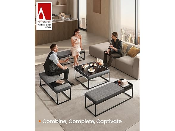SONGMICS HOME LUIZ Collection - Ottoman