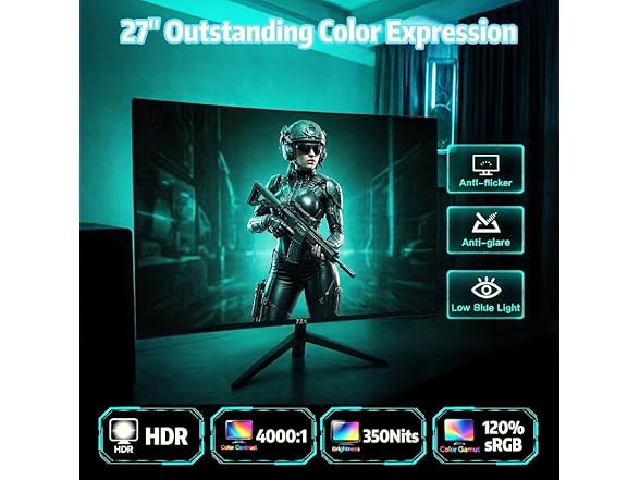 27" Curved Gaming Monitor 280hz