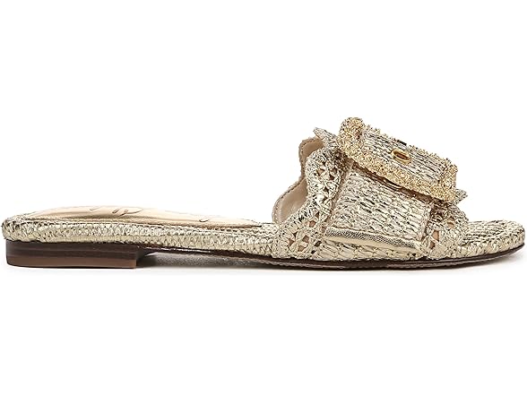 Sam Edelman Women's Bambi Flat Sandal, 8.5 (Open Box)