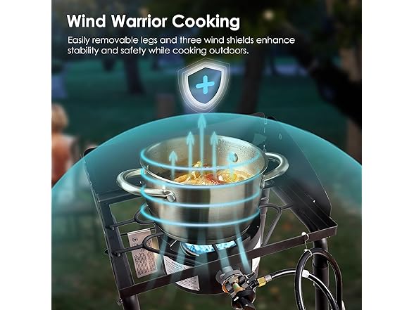 Red Mountain Valley Outdoor Portable Camping Gas Stove