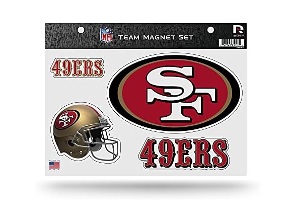 San Francisco 49ers Team Magnet Set
