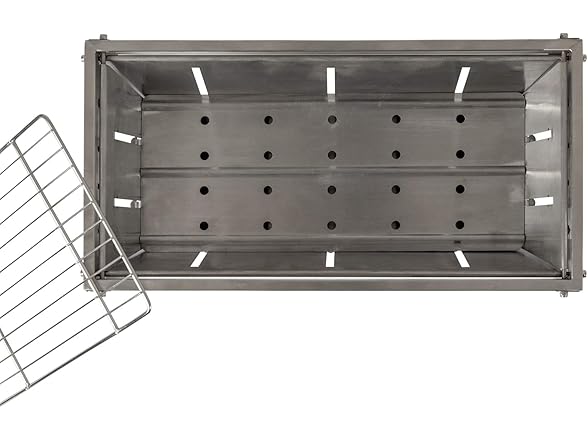 Fire Sense Stainless Steel Foldaway Charcoal Grill
