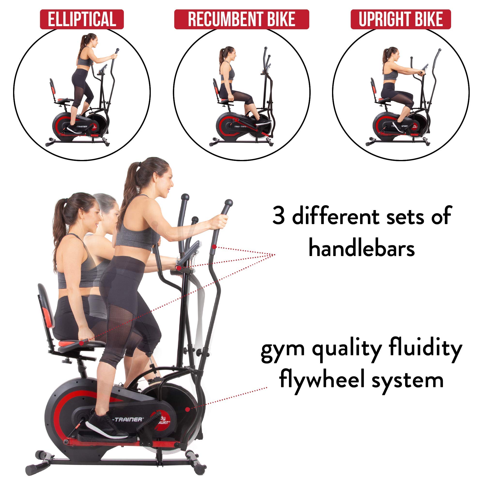 Body Power 3-in-1 Exercise Machine, Trio Trainer - Gallery 10