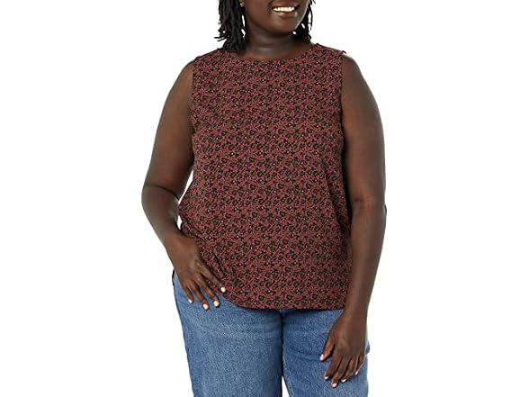 Amazon Essentials Women Regular-Fit Sleeveless Top