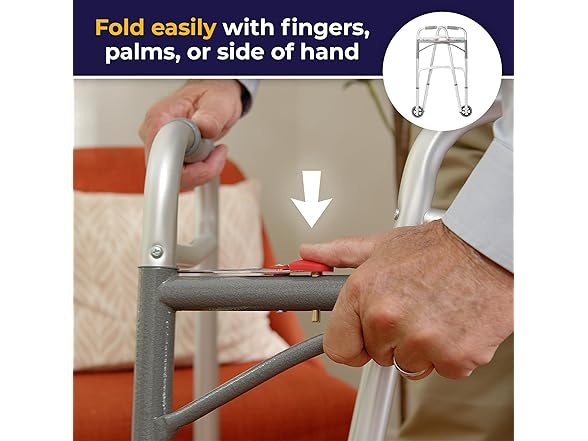 Drive Medical Folding Walker