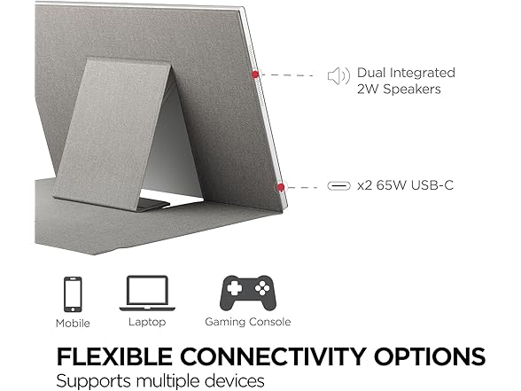ViewSonic VG1656-2K-S 16" 1600p IPS Portable Monitor