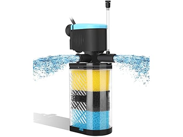 AquaMiracle Aquarium Filter 3-Stage