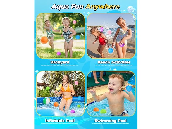 KOKODI Reusable Water Balloons 12 PCS - Gallery 5