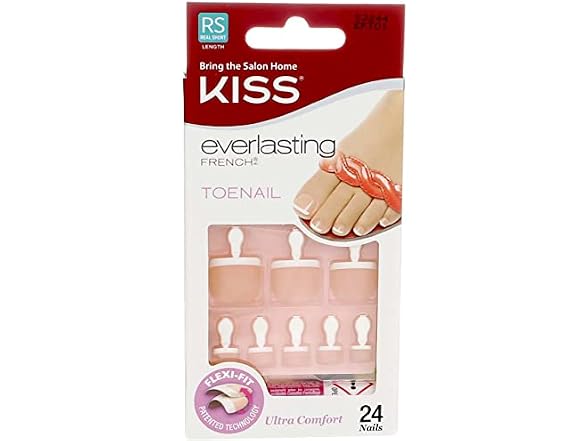 KISS Everlasting French Toenails
