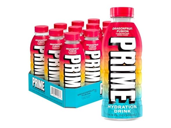 12PK PRIME Hydration DRAGONFRUIT FUSION