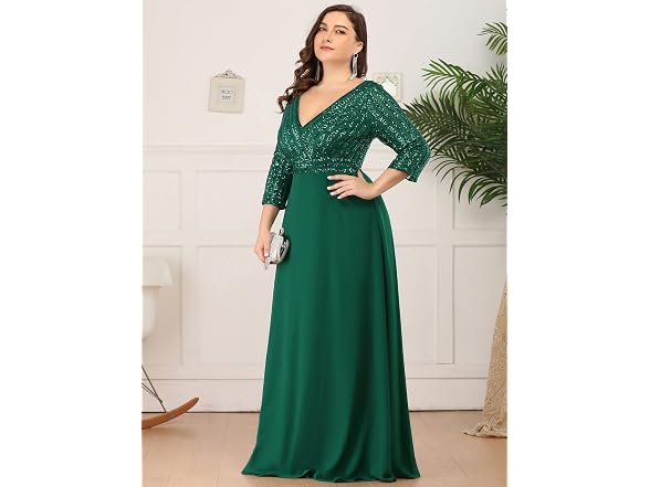 Ever-Pretty Women (14) Chiffon Formal Sequin Dress