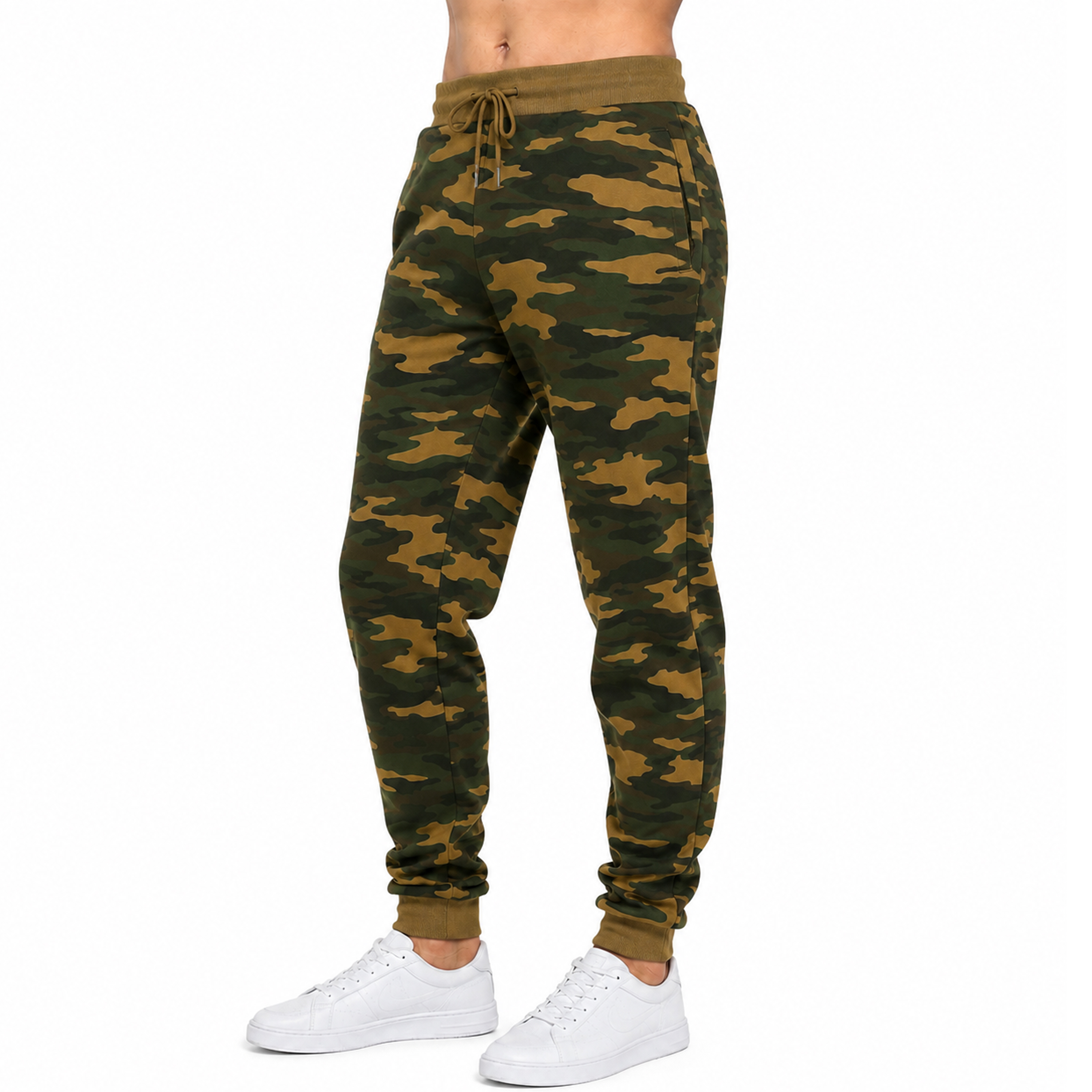 6Pk Womens Fleece Joggers w-Zip Pockets - Gallery 22