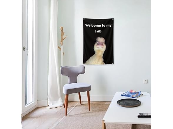 Generic Welcome to My Crib Flag