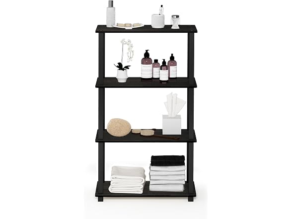 Furinno Storage Shelves 4-Tier Book Shelf