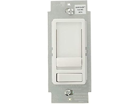 Leviton SureSlide 6674 - Single Pole/3-W