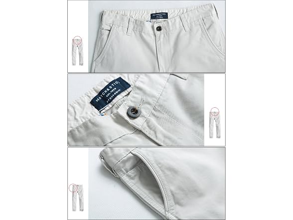 Match Men (34) Athletic Straight Leg Casual Pants