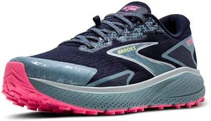 Brooks Divide 5 Women's Shoes Peacoat/Black/Pink Size 9.5