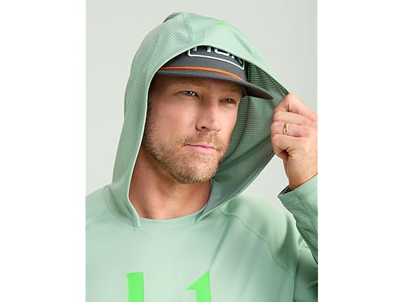 HUK Men's Sun Protection Hoodie