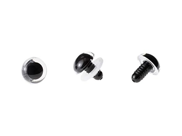 Darice Animal Eyes with Plastic Washers, 15