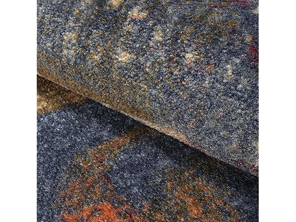 Superior Non-Slip Emory Indoor Area Rug Washable, Brown