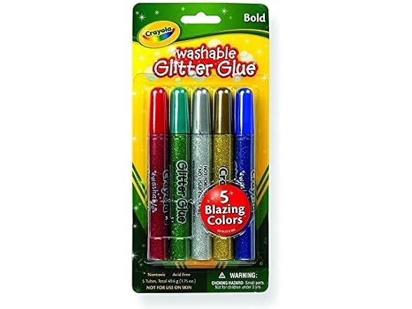 Crayola Washable Glitter Glue