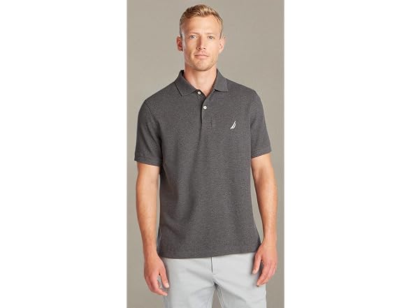 Nautica Men (XL) Short Sleeve Solid Polo Shirt