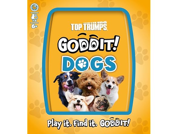Top Trumps Dogs Goddit! Card Game for Kids and Adults