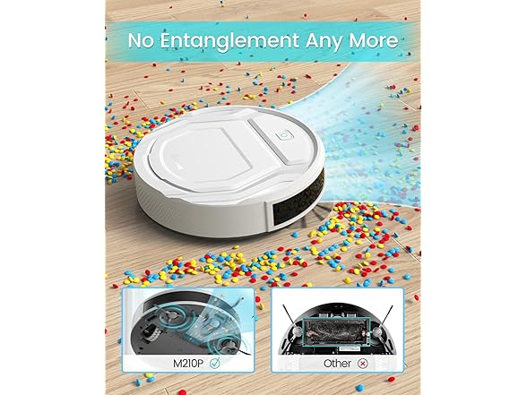 Lefant White Robot Vacuum Cleaner