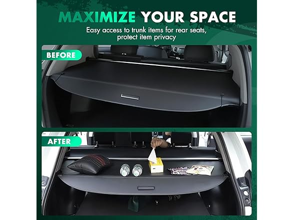 Cargo Cover Cadillac XT4 2019-2024