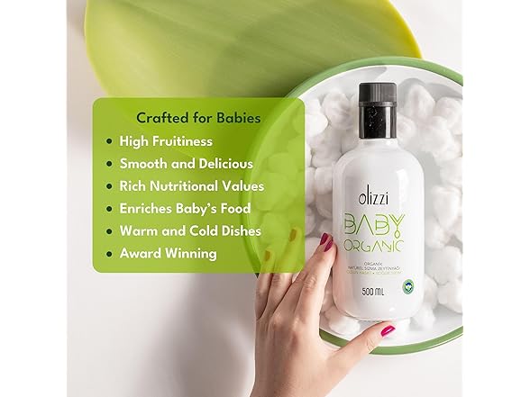 Olizzi "Baby Organic" Cold Pressed Extra Virgin Olive Oil